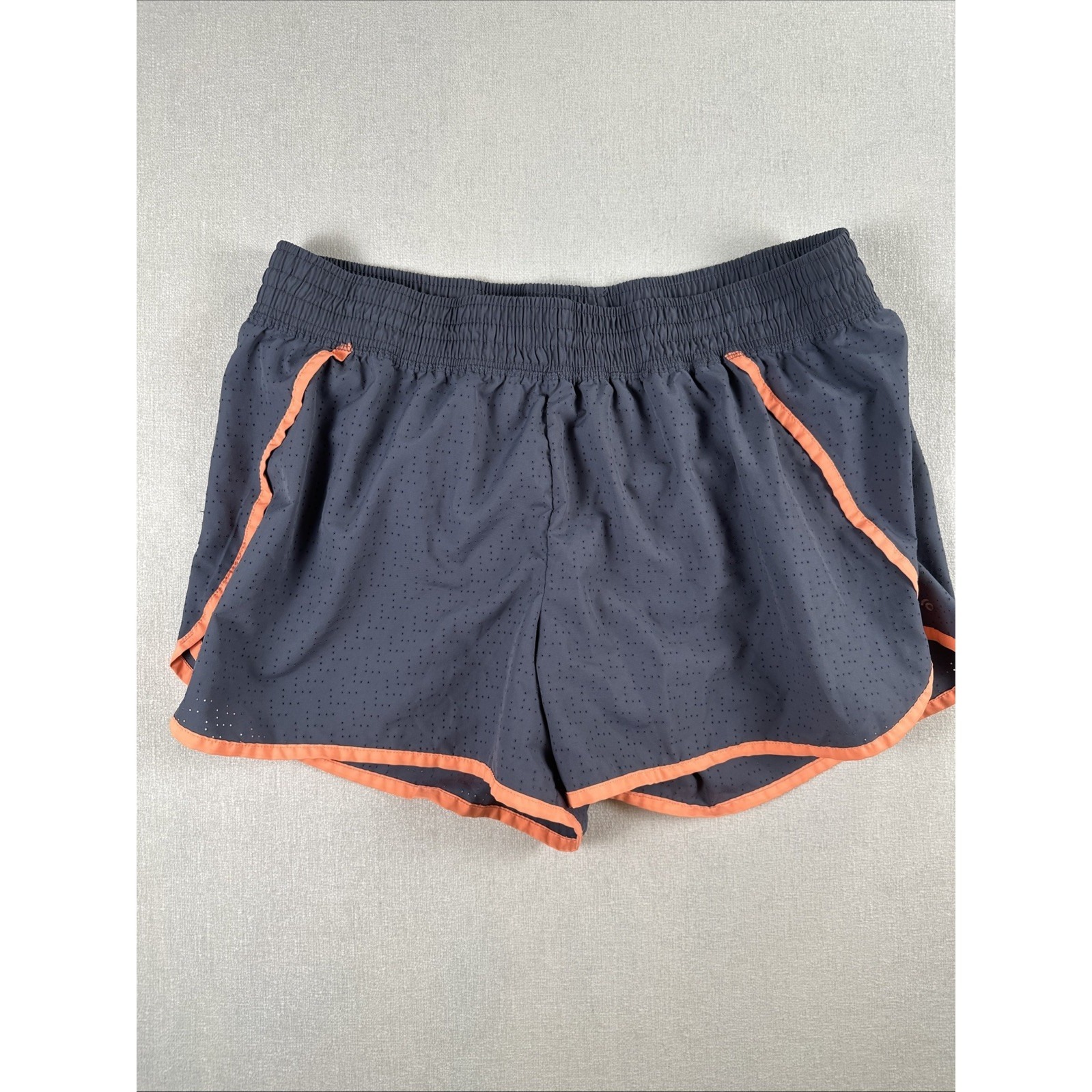 Champion Lined Shorts Womens Xl Gray Athletic Drawstring Elastic